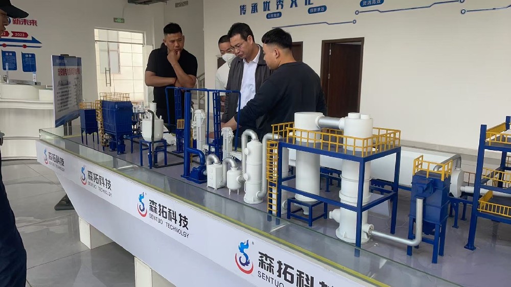 深圳某企業(yè)蒞臨我司考察交流，共探鋰電回收設(shè)備新未來(lái)！